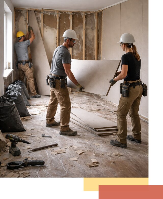 Демонтаж стеновых панелей в Холмске быстро и аккуратно