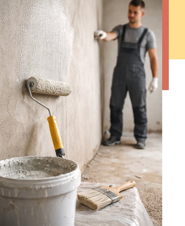 Нанесение бетоноконтакта на стены в Холмске от 4314 руб. быстро и недорого | ОТДЕЛОЧНИК-Хлм