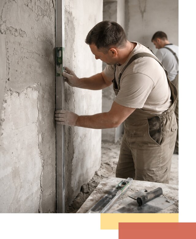 Установка штукатурных маяков в Холмске с гарантией качества