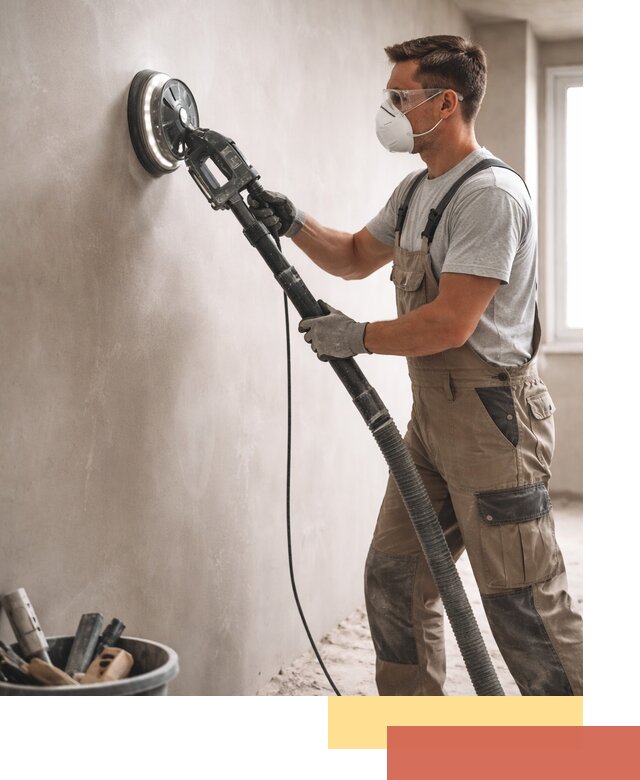 Профессиональная шлифовка стен в Холмске быстро и качественно