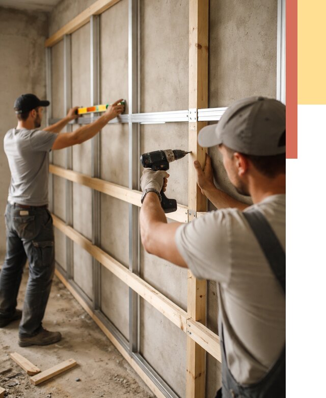 Устройство обрешетки под панели в Холмске от 2157 руб. — монтаж под ключ | ОТДЕЛОЧНИК-Хлм