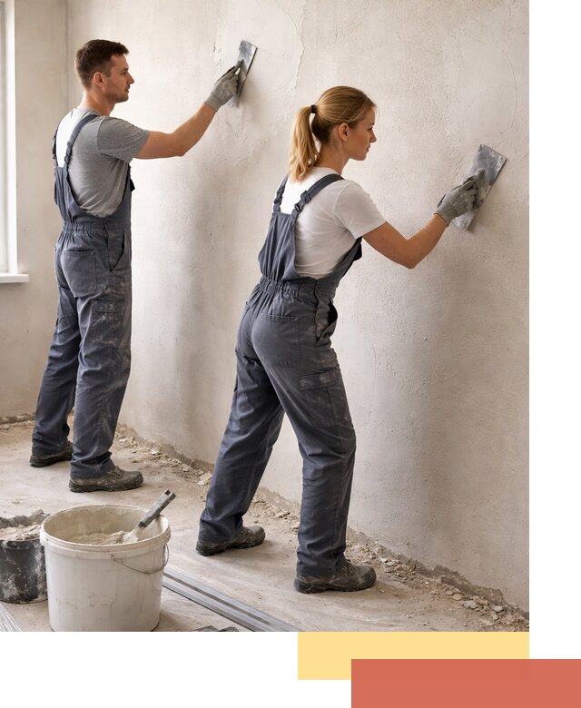 Штукатурка стен под обои в Холмске профессионально и быстро