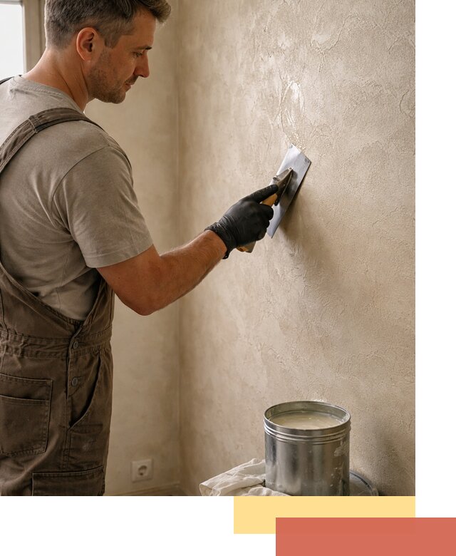 Нанесение воска на штукатурку в Холмске для защиты и блеска