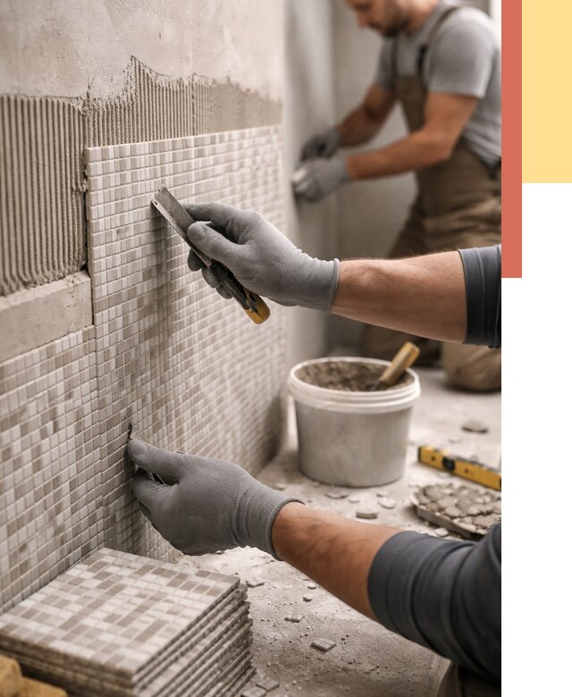 Облицовка стен мозаикой в Холмске от 3287 руб/м2 — укладка мозаики на стены | ОТДЕЛОЧНИК-Хлм