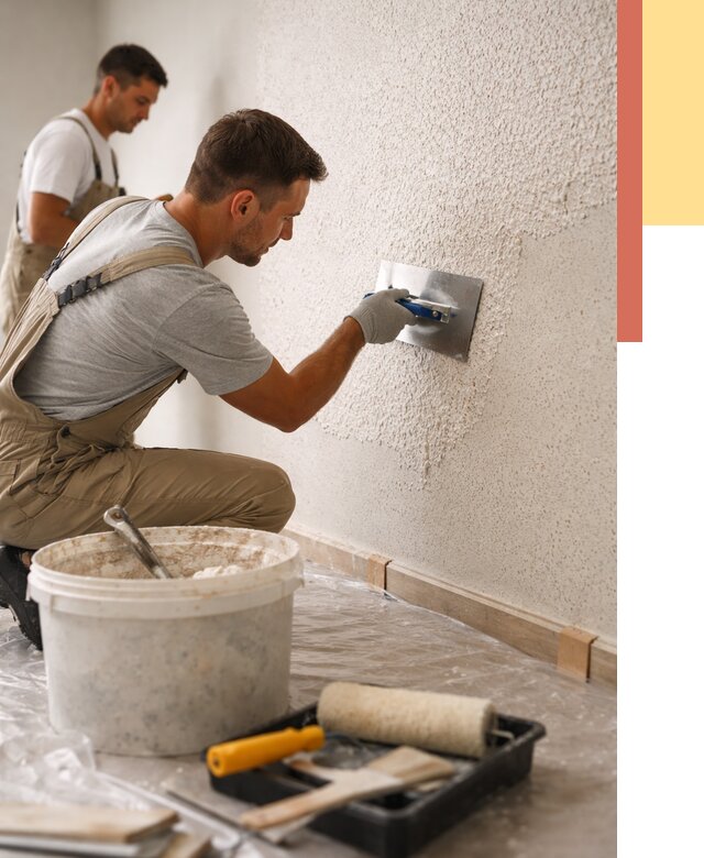 Нанесение жидких обоев в Холмске от 7703 руб./м2 — быстро и недорого | ОТДЕЛОЧНИК-Хлм