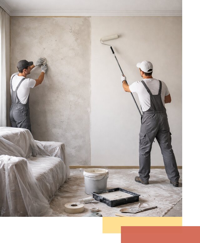 Покраска стен антивандальной краской в Холмске