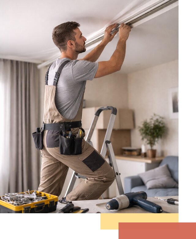 Ремонт натяжных потолков в Холмске — качественно и оперативно