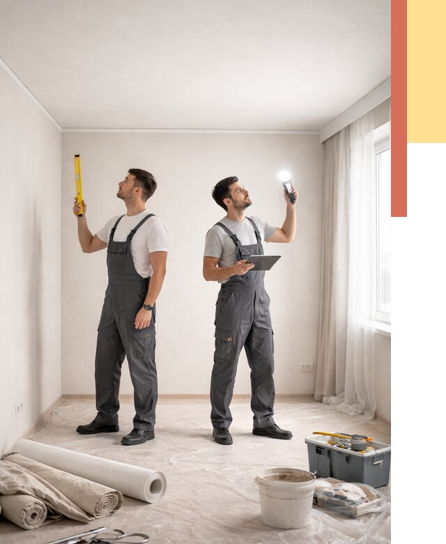 Отделка потолка в Холмске недорого от 770 руб/м2 | Услуги ОТДЕЛОЧНИК-Хлм